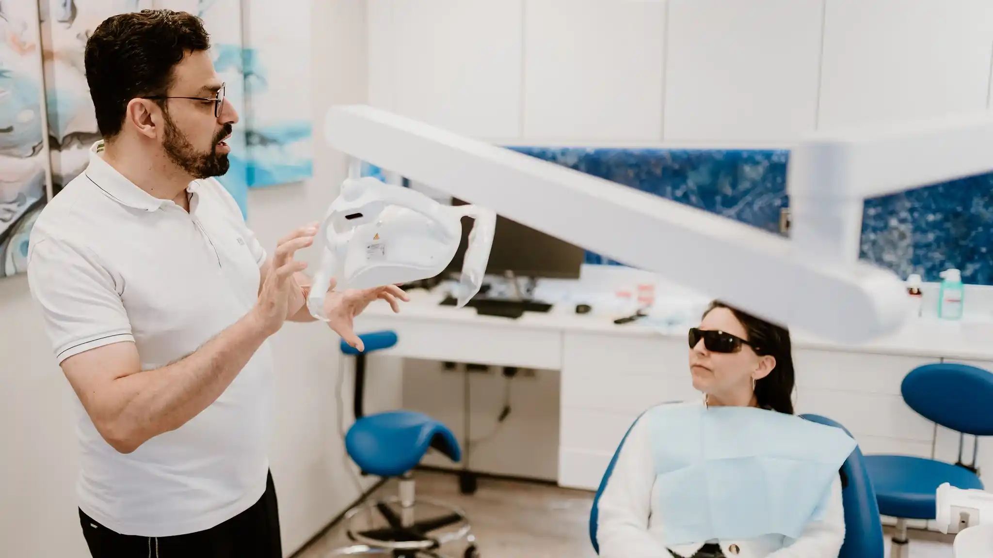 Ocean Orthodontics — patient consultation Edinburgh