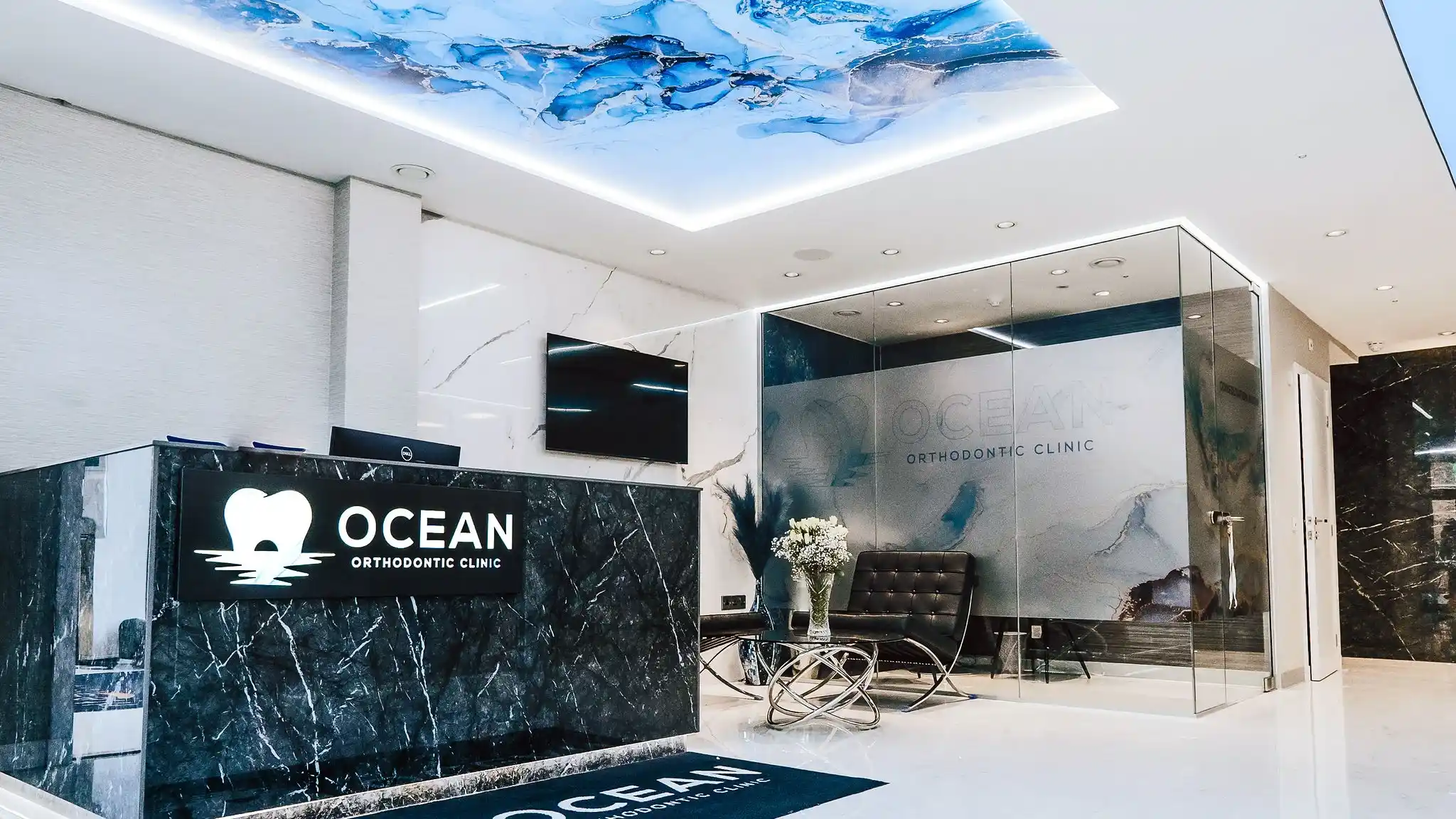 Ocean Orthodontics reception — Edinburgh